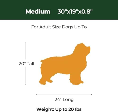 BALANCE Dog Crate Pad, Dog Foam Crate Mat Kennel Pad, Washable Water-Resistant Pet Bed Flat Dogs Cage Mat for Medium Dogs - Image 5