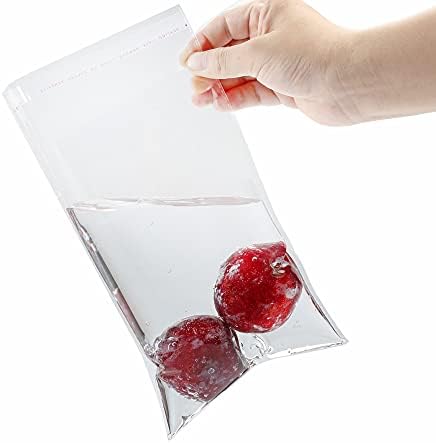 200 Pcs 2" x 4" Thick 1.6 Mil Small Clear Self Sealing Resealable Cellophane Poly Bags Heavy-duty Adhesive Cello Plastic Bags Packaging Jewelry Earrings Beads Gift OPP Bag - Image 5