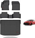 KELCSEECS® Floor Mats & Cargo Liner for 2026 2025 2024 2023 Toyota GR Corolla All Weather Car Mats Trunk Mat Toyota GR Corolla Floor Mats Accessories Black by KELCSEECS
