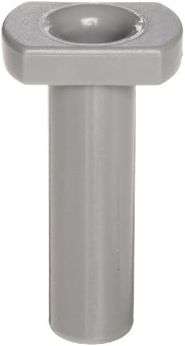 John Guest PI0808S Acetal Copolymer Tube Fitting, Plug, 1/4" Stem OD (Pack of 10), Gray by JohnGuest