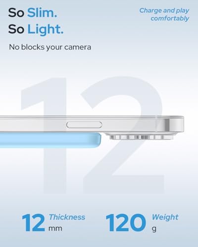 for Magsafe Portable Charger, 5000mAh Slim Wireless Magnetic Power Bank - Image 3