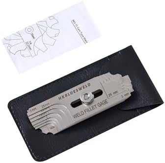7piece Fillet Weld Set Gage 7PCS RL Gauge Welding Inspection Test Metric - Image 4