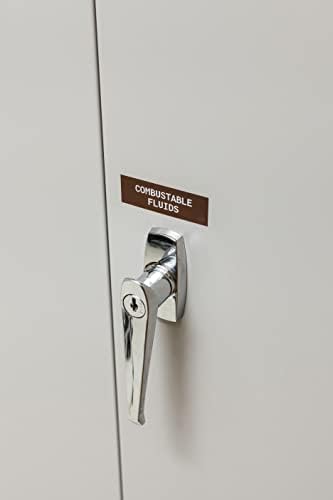 Brady Authentic (M21-375-595-BR) All-Weather Vinyl Label for Indoor/Outdoor ID, Lab and Equipment Labeling, White on Brown- ForM210, M210-LAB, M211, BMP21-PLUS and BMP21-LAB Printers, .375" W, 21' L - Image 4