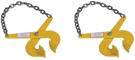 Vestil PAL-12 Steel Single Scissor Pallet Puller, 5000 lbs Capacity, 7" Opening x 2-3/4" Height Jaw (2-(Pack)) by Vestil