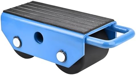 Fixed Machinery Skates for Machine Moving 5500 lbs, 2 Nylon Rollers - Image 3