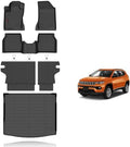 KELCSEECS Floor Mats with Seatback Mats for Jeep Compass 2017-2026 by KELCSEECS