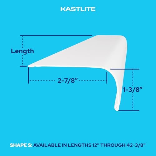 KASTLITE Smooth Under Cabinet Light Lens Diffuser, 42" × 2-7/8"×1-3/8" - Image 2