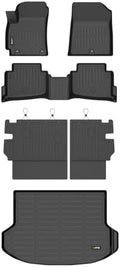 HAFIDI® Floor Mats for 2024 2025 2026 Kia Seltos,All Weather Floor Mats & Cargo Liner & Back Seat Protector Mats, Car Mats for Seltos Accessories-Black by HAFIDI