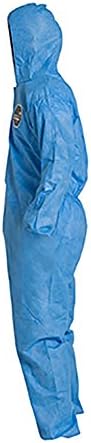 DuPont ProShield 10 PB127S Disposable Protective Coverall with Standard Fit Hood, Elastic Cuff and Ankles, Blue, 2X-Large (Pack of 25) - Image 6