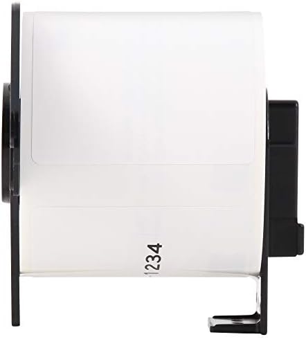 Brother Genuine DK-1234 Die-Cut Name Badge Paper Labels,2.3 in x 3.4 in (60 mm x 86 mm) Adhesive Name Badge White Paper Labels,260-Labels per Roll,3 Rolls per Box,(Pack of 8) - Image 5