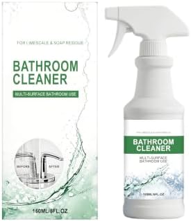 Bathroom Cleaner Spray, Hard Water Stain & Soap Scum Remover by Unknown