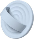 Magnetic Phone Grip for MagSafe, Silicone Ring Grip, Baby Blue by COFFKER