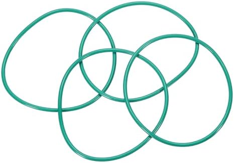 4pcs Fluorine Rubber O-Rings 78mm OD 73mm ID 2.5mm Width by Unknown