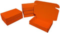 50 Pack 8.5x5.1x1.6 in Orange Red Shipping Boxes by Unknown