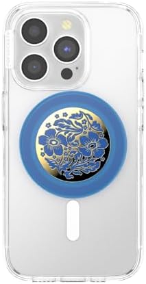 PopSockets Phone Grip for MagSafe, Magnetic Holder- Lace Blue Vermeer - Image 3