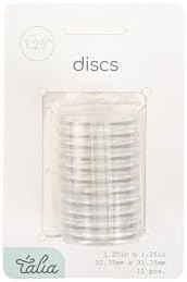 Talia Discbound Notebook - Discs (Clear, 1.25inch) - Image 3