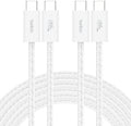 Belkin USB C to USB C 60W Braided Cable 2 Pack, 9.9ft iPhone Charger Cord by Unknown