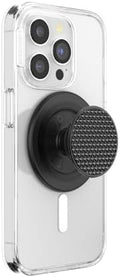 PopSockets Phone Grip for MagSafe, Magnetic Holder- Knurled Black by PopSockets