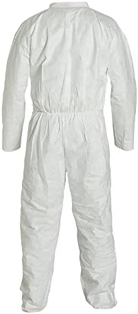 DuPont Tyvek 400 TY120S Disposable Protective Coverall, White, 5X-Large (Pack of 25) - Image 7