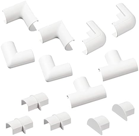 D-Line Cord Cover Accessory Pack - Only for use with 0.78in (W) x 0.39in (H) Lengths by D-LineUSAinc