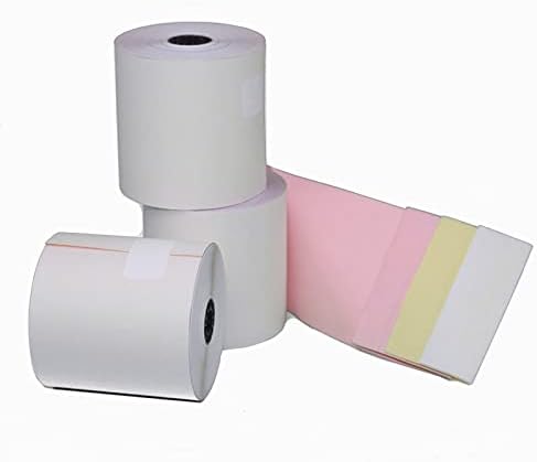 Alliance, Receipt Rolls, 3 Ply White/Canary/Pink, 50 Rolls Per Carton - Image 5