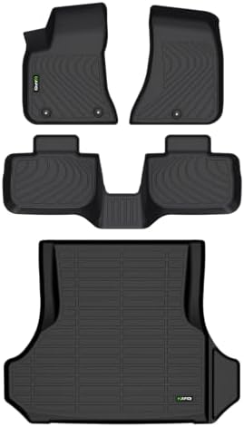 All Weather Floor Mats & Cargo Liner for 2011-2023 Dodge Charger RWD by HAFIDI