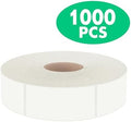 1000 Removable Food Labels, Water/Oil/Tear Resistant Blank Stickers with Perforation Line for Food Containers, Freezer, Fridge, Jars, Pantry, Organization (1” x 2”) by Stickyourhappymoment