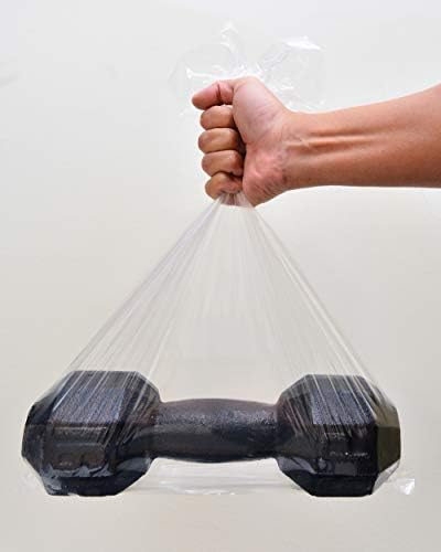 Wowfit 30 CT 16x20 1.1 Mil Large Clear Poly Bags for Packaging, Flat Open - Image 4