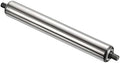 PATIKIL Conveyor Roller 1.5" Diameter 12" Length, Stainless Steel Gravity Transmission Replacement Part Galvanized End, Silver by PATIKIL
