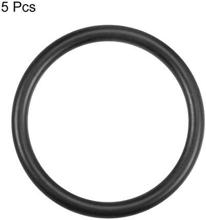uxcell 5pcs 46x38x4mm Nitrile Rubber O-Rings Metric Sealing Gasket - Image 2