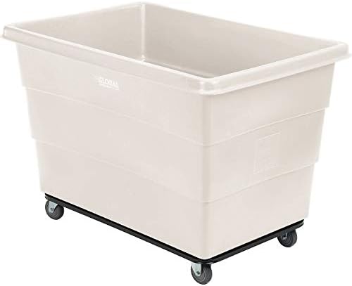 Global Industrial 20 Bushel Plastic Bulk Box Truck, Steel Chassis Base - Image 6