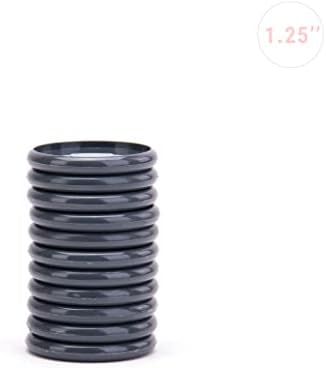 Talia Discbound Notebook - Discs (Charcoal, 1.25inch) - Image 2
