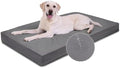 Outdoor Waterproof Dog Bed Large Washable XL Crate Pad 42" Leather Wipeable by Loveforfurrykids