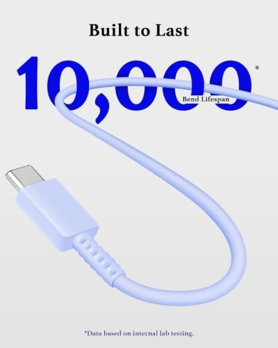 25W Type C Charger Fast Charging Long 10 FT Fast Charger USB C Cable - Image 6