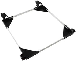 Universal Mobile Base with Adjustable Frame, 1200 lbs Load Capacity, 4 Casters (2 Locking), Heavy-Gauge Steel Appliance Moving Dolly for Home and Workshop by Unknown