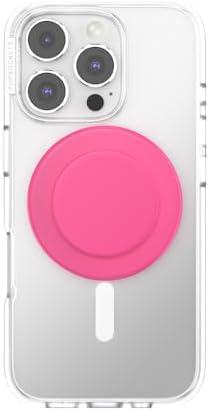 PopSockets Phone Grip for MagSafe, Magnetic Holder- Neon Pink - Image 3