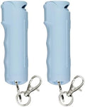 SABRE Pepper Spray with Fast Flip-Top Safety & Snap‑Clip Keychain for Self Defense - Maximum Police Strength OC with UV Marking Dye, 10‑Sec. Spray, 14-ft Range, Finger Grip, Made in USA, 0.54 fl oz by SABRE