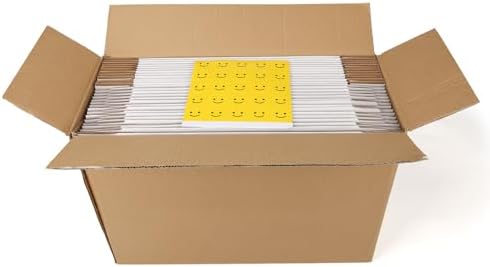 HORLIMER 12x9x2 Shipping Boxes Set of 30, White Corrugated Cardboard Mailer Box for Packing Small Business - Image 7