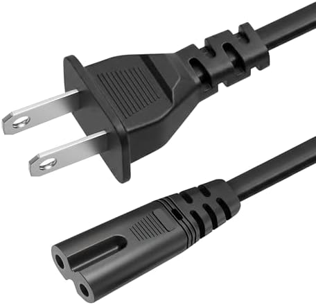 10ft Prong Power Cord for Sony PS5, PlayStation 5, Xbox One S/X Series X/S by LORDTRONICS