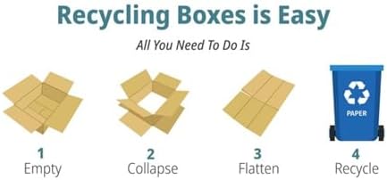 Secure Seal - 9x7x5 Pack of 100 Corrugated Cardboard Packing Shipping Mailing Moving Carton Boxes - Image 3