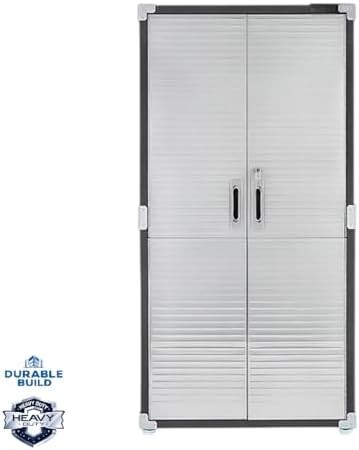 Heavy-Duty Commercial Storage Cabinet (Graphite Black, 36" W x 24" D x 72" H) - Image 4