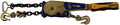 ANCRA CARGO, 5/16" to 3/8" EZ Binder, Ratcheting Chain Tensioner, High-Strength Steel, Electro Zinc Plating, Extra-Long Molded Grip Handle, Swivel Grab Hooks, 5400 lbs Working Load Limit by AncraCargo