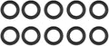 Nitrile Rubber O-Rings 21.1mm OD 14mm ID 3.55mm Width, Metric Sealing Gasket for Plumbing, Gas, Automotive and Faucet Repair, Pack of 10 by HUANLING
