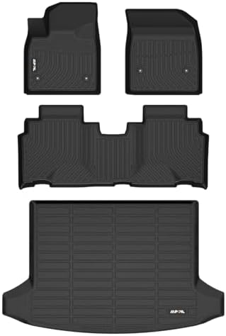 AIPOIL® Floor Mats & Cargo Liner Set for 2024 2025 2026 Chevy Blazer EV & Honda Prologue All Weather Protection TPE Anti-Slip Car Full Set Custom Car Mats Chevrolet Blazer EV Accessories - Black by AIPOIL