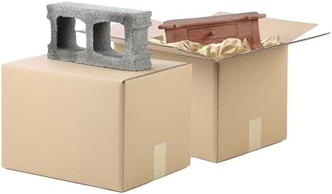 The Boxery 12"x12"x6" Heavy Duty Double Wall (ECT48) Boxes - 15 Count - Image 2