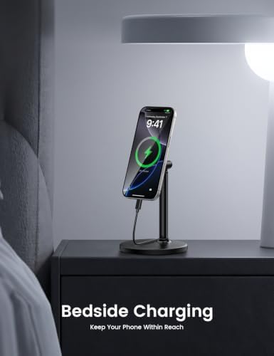Lamicall Magnetic Phone Stand for Desk, Height Adjustable Holder for iPhone - Image 4
