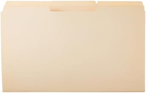 Amazon Basics Sturdy Manila File Folders, 1/3 Tabs in Assorted Positions for Filing and Easy Labeling, Legal Size, 8.5 x 14 inch, 200-Pack - Image 3