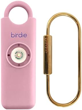 She’s Birdie–The Original Personal Safety Alarm for Women by Women–Loud Siren, Strobe Light and Key Chain in a Variety of Colors (Blossom) by ShesBirdie