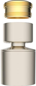Hibbent NSF/ANSI/CAN 61 & cUPC Certified Faucet Aerator, Brushed Nickel by Hibbent