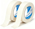 White Painters Tape 1 Inch Wide, 2 Rolls Masking Tape 0.98 Inch x 55 Yards – Strong Adhesion Paint Tape, No Residue White Masking Tape for Wall Painting, DIY, Packaging, Multi-Surface Use by Duccinp